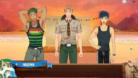 Game: Friends Camp, Episode 17 - Scout badges (Russian voice acting)