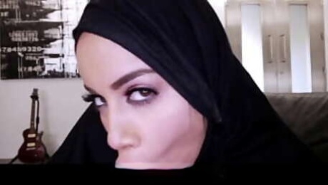 MuslimsFuck-Arab Victoria June with her enhanced lips has the perfect mouth for sucking cocks! In this scene she gives a POV blowjob and fucks a big cock