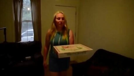 Shemale Pizza Delivery Orgy