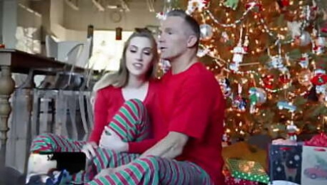 Teen Stepdaughter Banged On Christmas Morning By Stepdad