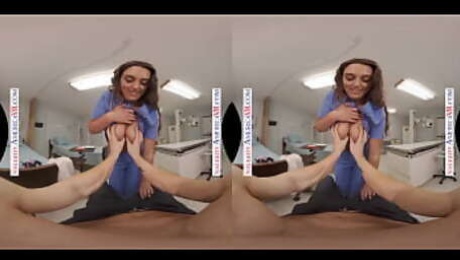 Naughty America - Sexy nurse Nolina Nyx gives you a full medical exam while riding your big cock!!!!