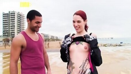 Spanish Pornstar Silvia Rubi Fucks With Guy From The Beach