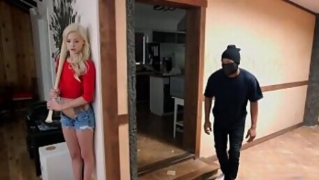 Elsa Jean tries her first BBC