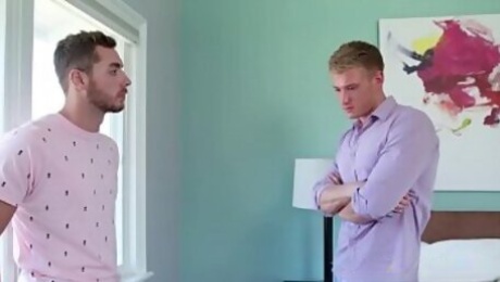 Hot straight guy gets fucked by his gay best friend