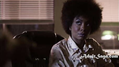 70s Ebony Detective Late Night Pussy Cravings - Misty Stone, Cali Caliente