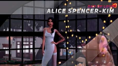 Day of Love - Alice Spencer-Kim - The Sims 4