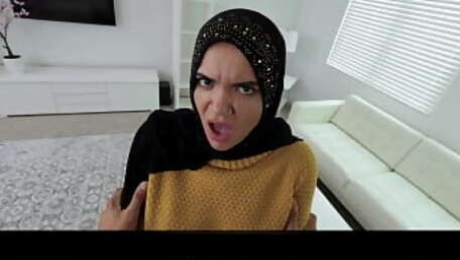 HijabFamily - Teen In Hijab Goes Wild With Stepbro