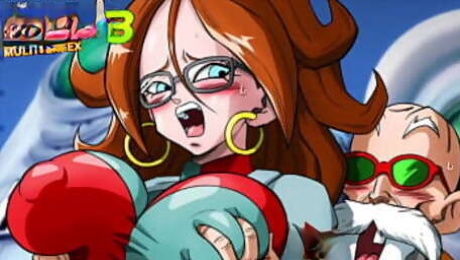 Kame Paradise 3 - The sexiest Android ever created (Android 21 sex scene)
