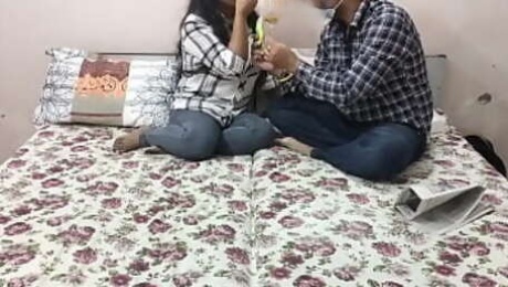 Amazing Sex with Indian xxx hot Bhabhi at home! with clear hindi audio