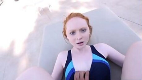 Cfnm redhead cum dumped