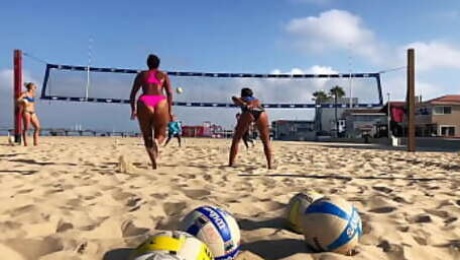 Big Booty African Volleyball