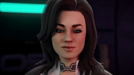 MassEffect Miranda Lawson fucked on a ship shepard animation full LucisLab