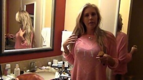 Samantha Saint behind the scenes footage