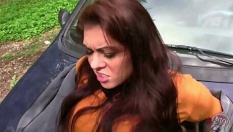 Bitch STOP - Hornywith hairy pussy