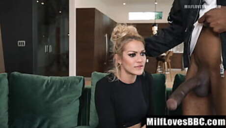 Cherry Kiss lets Her Stepson's Bully Pound Her With His BBC - Milflovesbbc