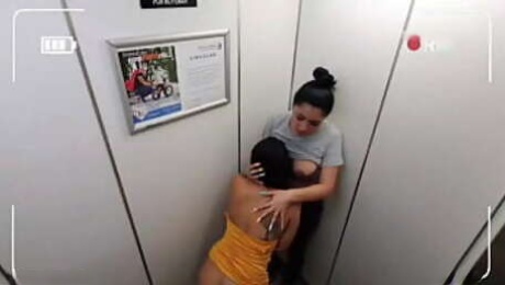 Martinasmith Stuck in the Elevator having Public Sex