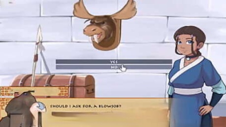 4 Elements Trainer Book 1 Slav Part 6 -  Sloppy Blowjob