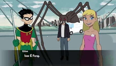 Teen titans ep 27 Venci Fang ainda Coloquei Jinx e Blackfire na Cadeia