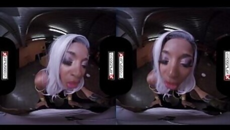 VR Cosplay X Jasmine Webb's Pussy Lips Wrapped Around Your Dick