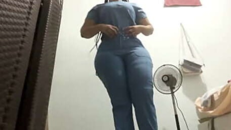 ENFERMERA BBW DE CULO GRANDE