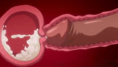 Hentai - Creampie  100 times in the same pussy [Uncensored]
