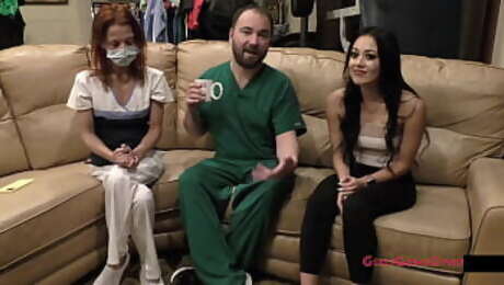 Blaire Celeste Get Yearly Gyno Exam From Doctor Tampa With Help From Nurse Stacy Shepard Caught On Hidden Camera EXCLUSIVELY At GirlsGoneGyno Reup