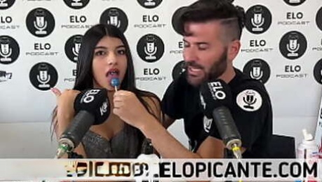 MILU LOPEZ CHUPA LA PALETA EN EL CUARTO PICANTE DE ELO PODCAST