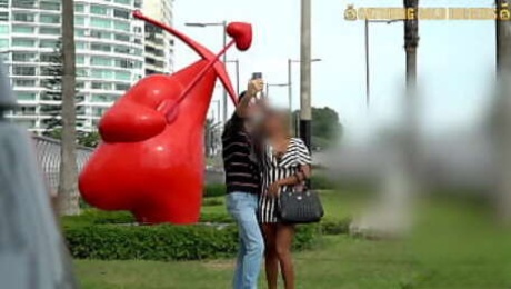 Bubble Butt Peruvian Gets Picked Up from The Park In Peru Lima And Fucked Hard