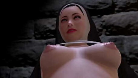 Nun has a night of prayer and lust.