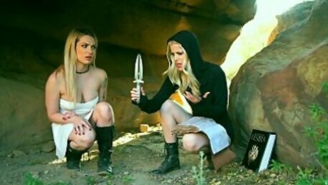 Occultist Lesbians Dahlia Sky and Charlotte Stokely