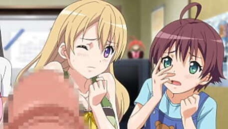 Petite Cutie Teens Watch a Cock for the First Time - Hentai [Subtitled]