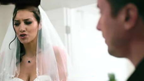 SLUT BRIDE: All this is because you wanna FUCK me for last time - Bella Rolland