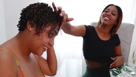 Hot Oiled Ebony Big Ass Lesbians Humping