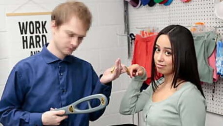 The Senior Officer Teaching His Junior Officer to Perform a Strip Search - Pervcop