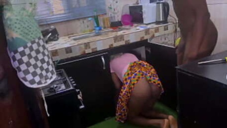 GHANA SCHOOL GIRL STOCK IN THE CUPBOARD AND FUCKED BY BIG COCK. PLEASE SUBSCRIBE TO RED TO SEE FULL PART