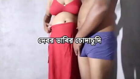 Beautiful Bhabhi best erotic sex with brother in law, Real webseries sex