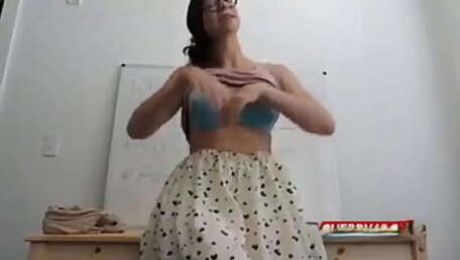 Horny British milf teacher plays with huge sex toy