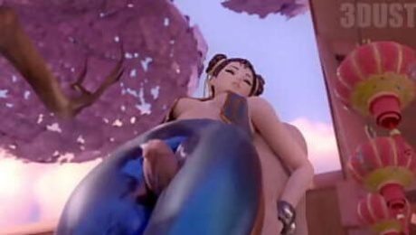 the best compilation chun-li by rule 34