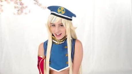 Cospuri Kristen Scott in Hina Suzuki Cosplay