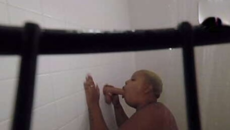 Solo Shower Sucking