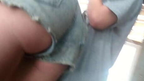 Short shorts sexy booty
