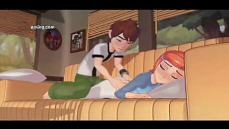 Ben 10 Fucking His Stepsister - 3D XXX Gameplay