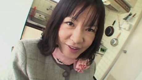 japanese mature with creampie