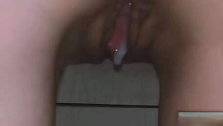 Cuckold POV closeup fucklicking. Want to eat my pussy after lover filled it with sperm?