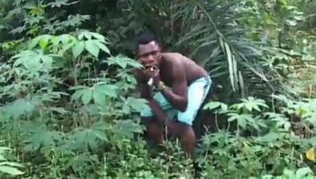 My neighbor wife invited me to meet her in nearest Bush because she always need tothe sweetness of my dick once