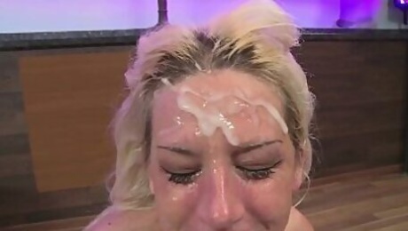 Bukkake German HD geil Gang