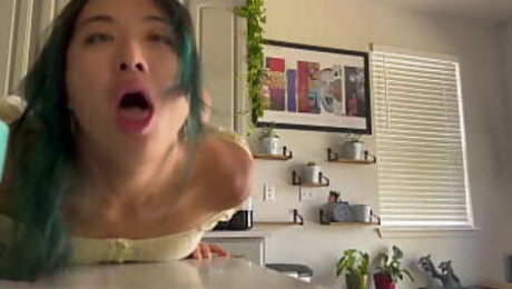 Dominant Facefucking and Creampie in the kitchen ( Sukisukigirl / Andy Savage Episode 227 )