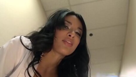 Cock hungry doctor (Anissa Kate) loves rucking cock and rough sex