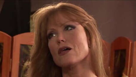 Mature and horny busty slut seduces black friend with her tits - Darla Crane, Sean Michaels