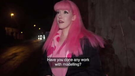 Public Agent I removed her Chastity Belt and creampied her wet pussy